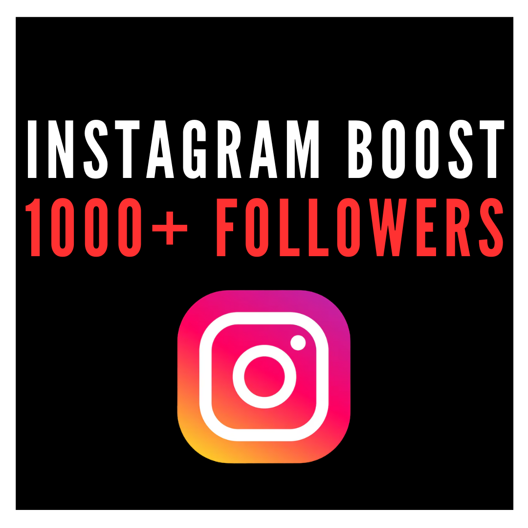 Instagram Followers Growth (1,000+ Followers)