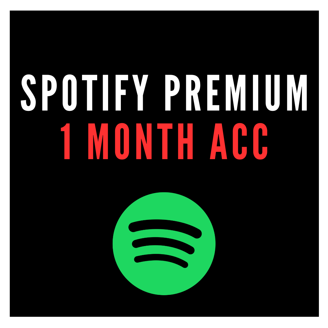 Spotify Premium Individual – 1 Month (Exclusive Account)